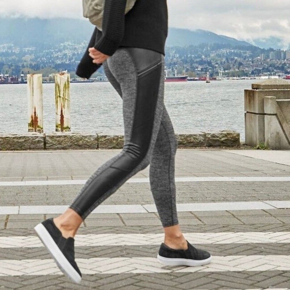 ATHLETA Luxe Metro Drifter Tights Legging Herringbone {3G4}